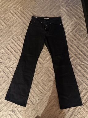Levi's Black Boot Cut Jeans